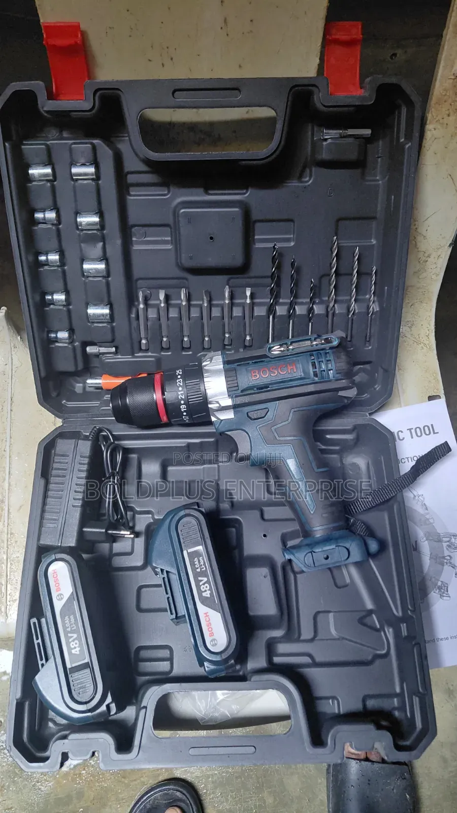 48 Volt Bosch Battery Drilling Machine