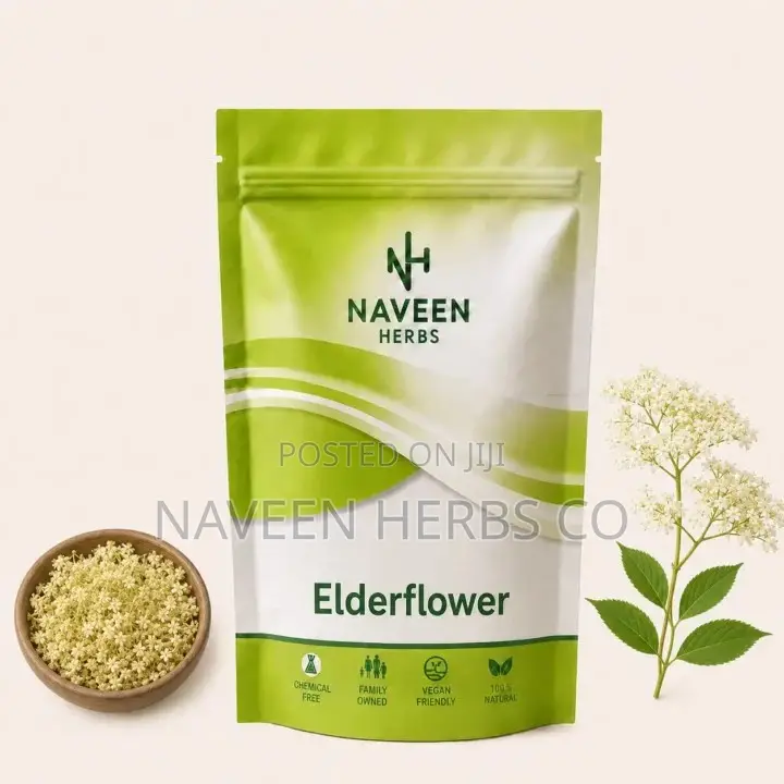 Premium Elderflower - 100g Loose Herbal Tea
