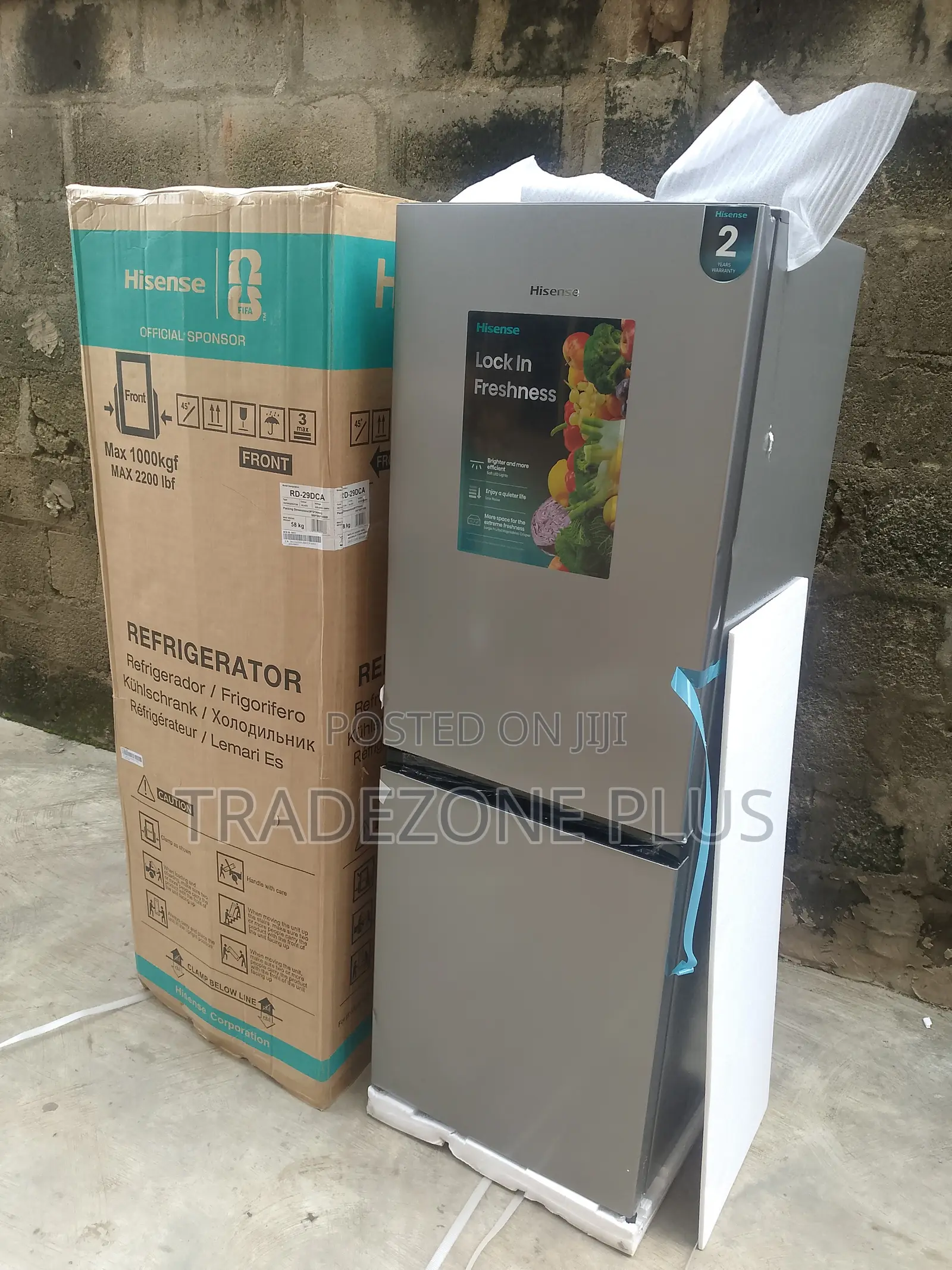 Hisense 225L Spacious Bottom Mount Refrigerator