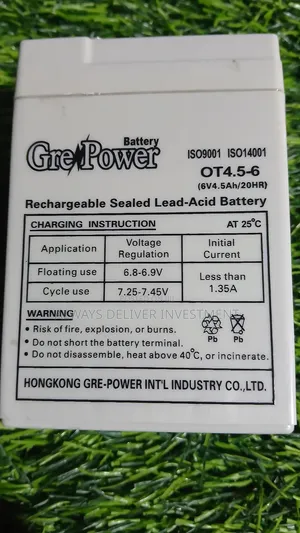 Solar Fan Battery 12v 4.5amh