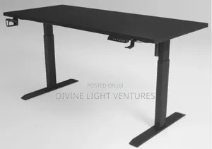 1.6 Black Adjustable Computer Table