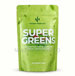 Premium Supergreens Powder - 200g Greens Smoothie Blend