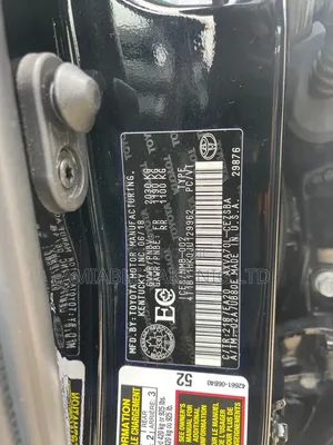 Toyota Camry 2018 Black