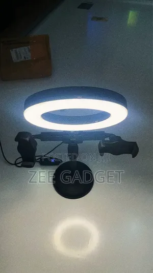 Two-Hand Mobile Phone Live Light Holder Stand