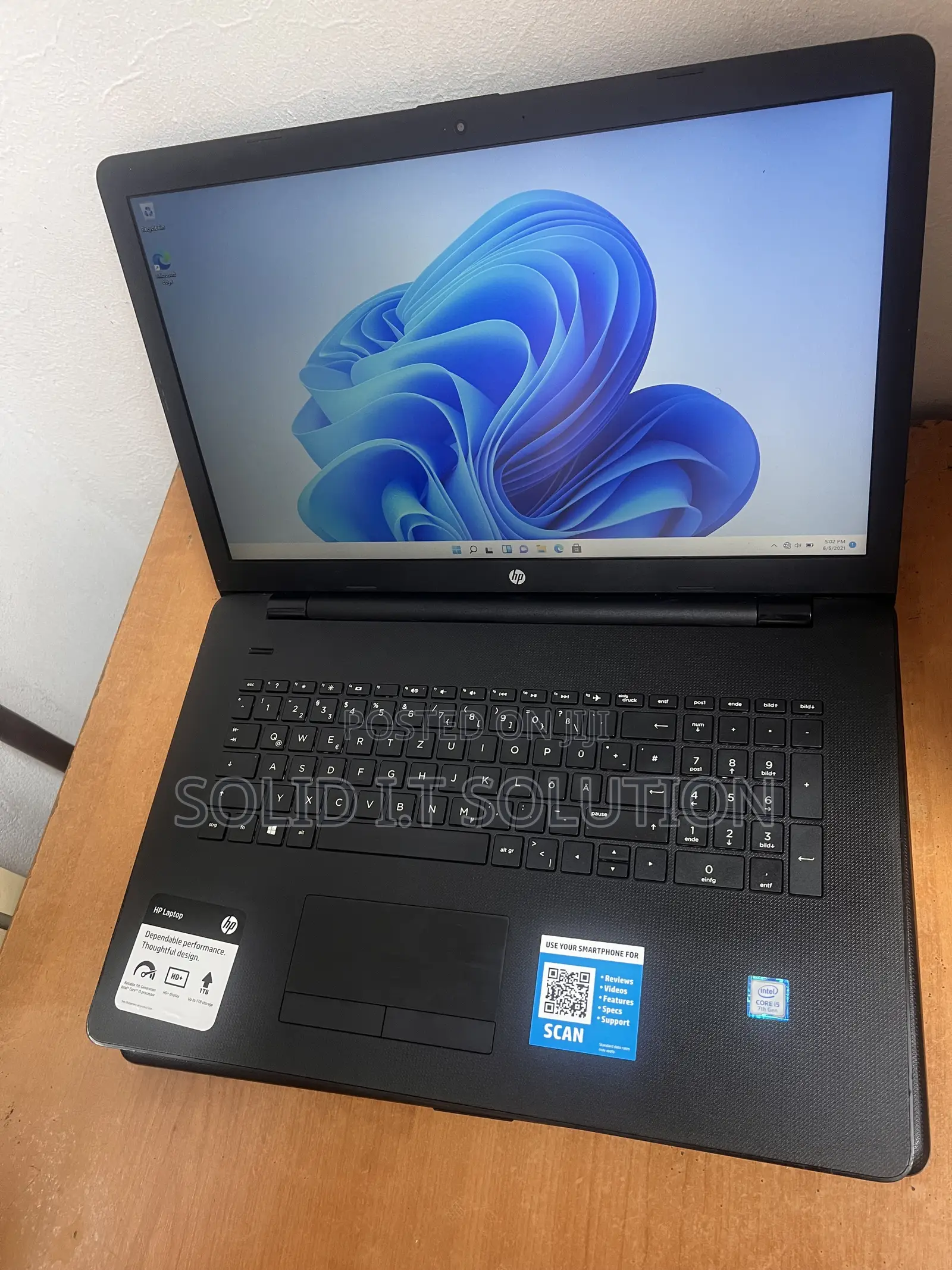 Laptop HP 8GB Intel Core i5 HDD 500GB