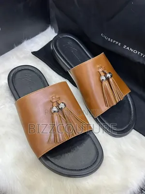 Original Zanotti Men's Slippers 100% Authentic Guaranteed