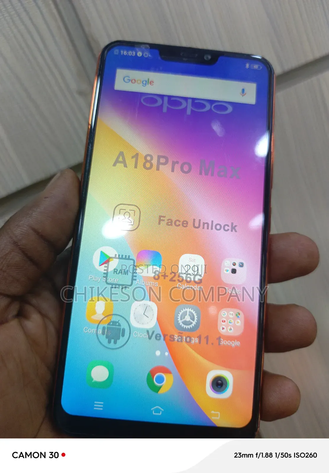 Oppo A18 128 GB Red