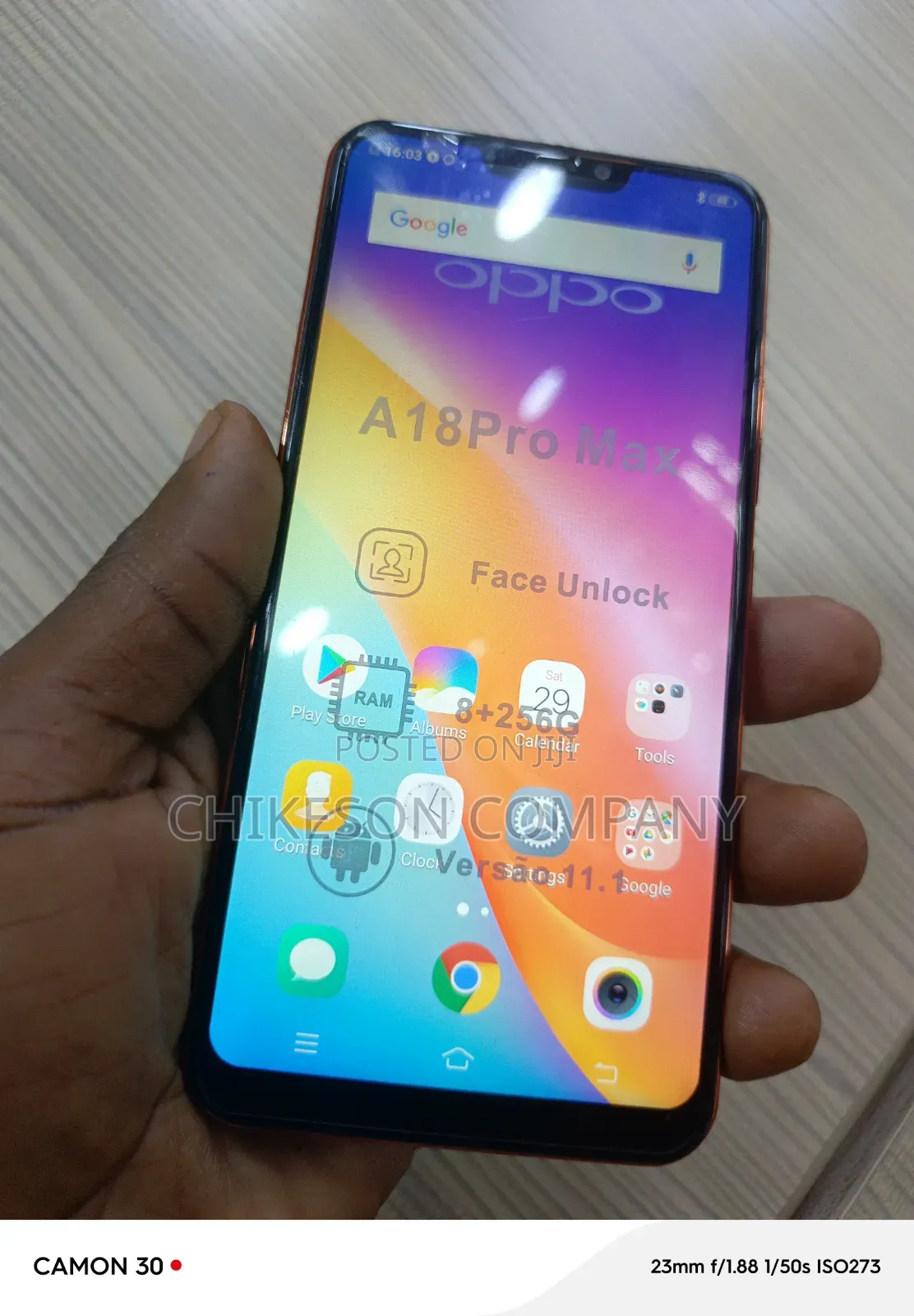Oppo A18 128 GB Red