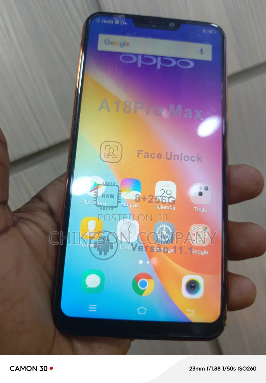 Oppo A18 128 GB Red