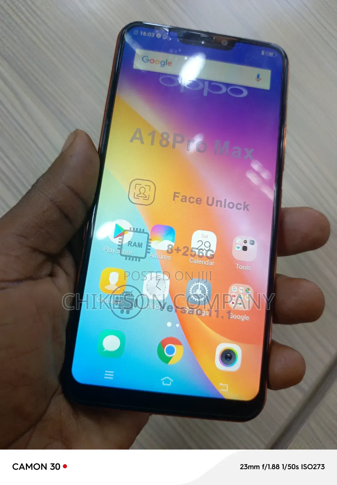 Oppo A18 128 GB Red