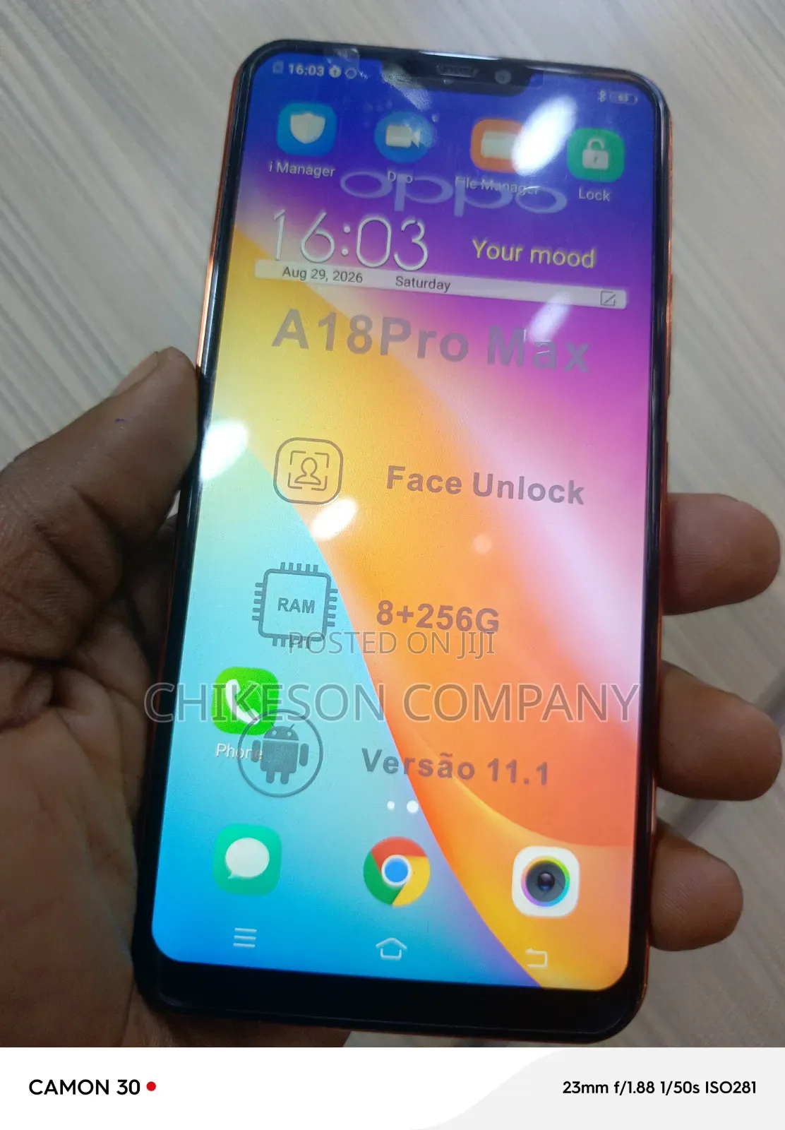 Oppo A18 128 GB Red