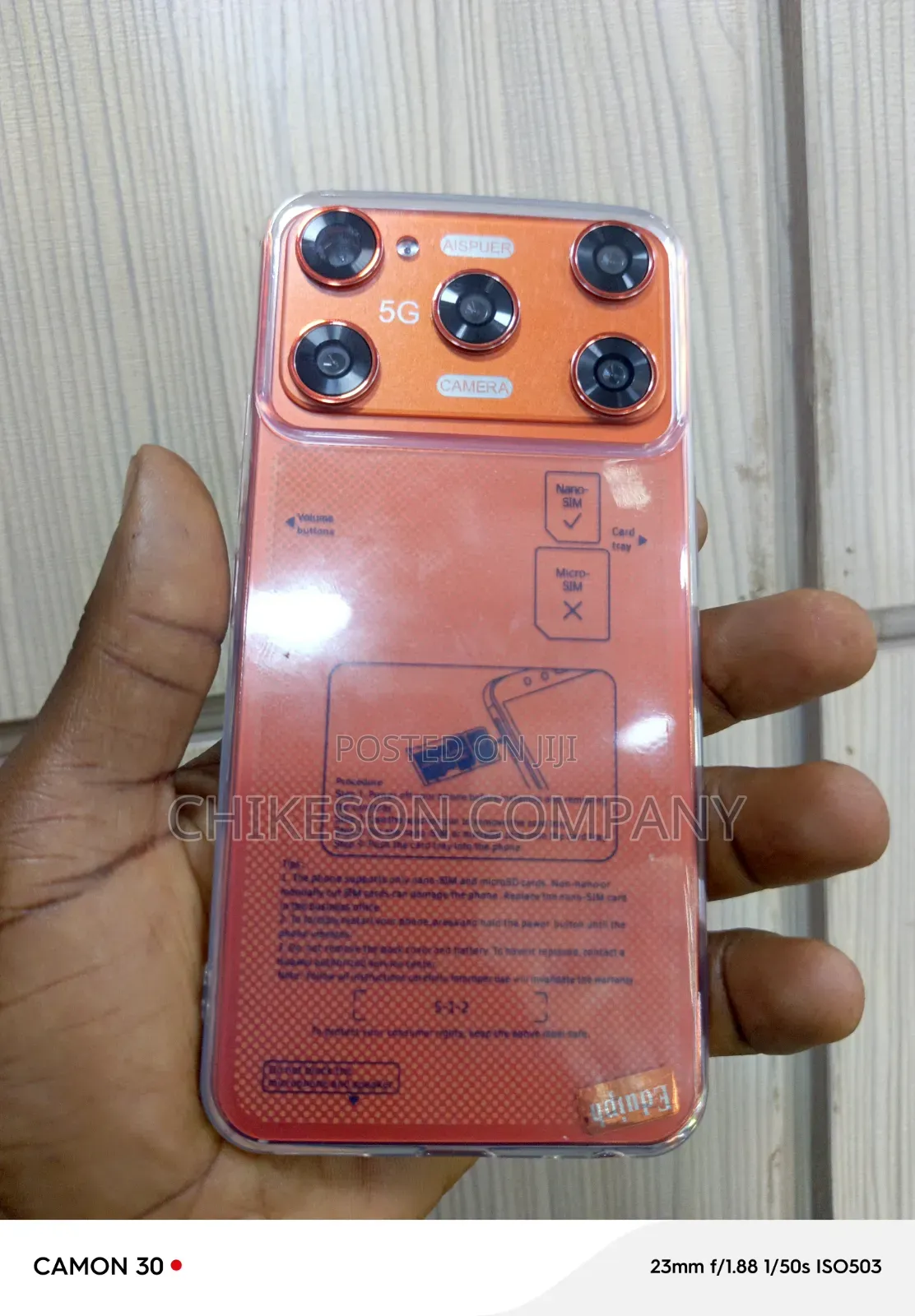 Oppo A18 128 GB Red