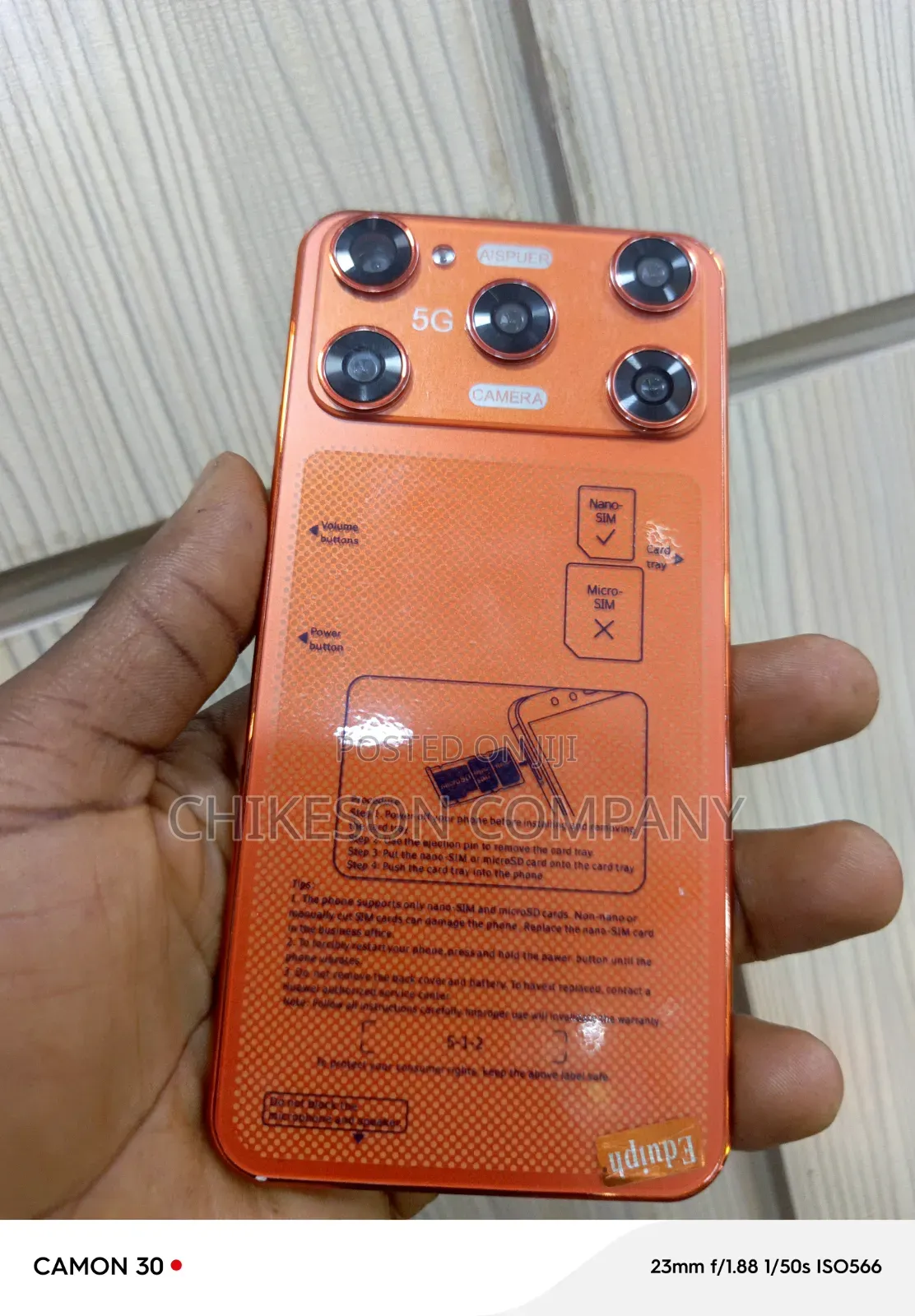 Oppo A18 128 GB Red