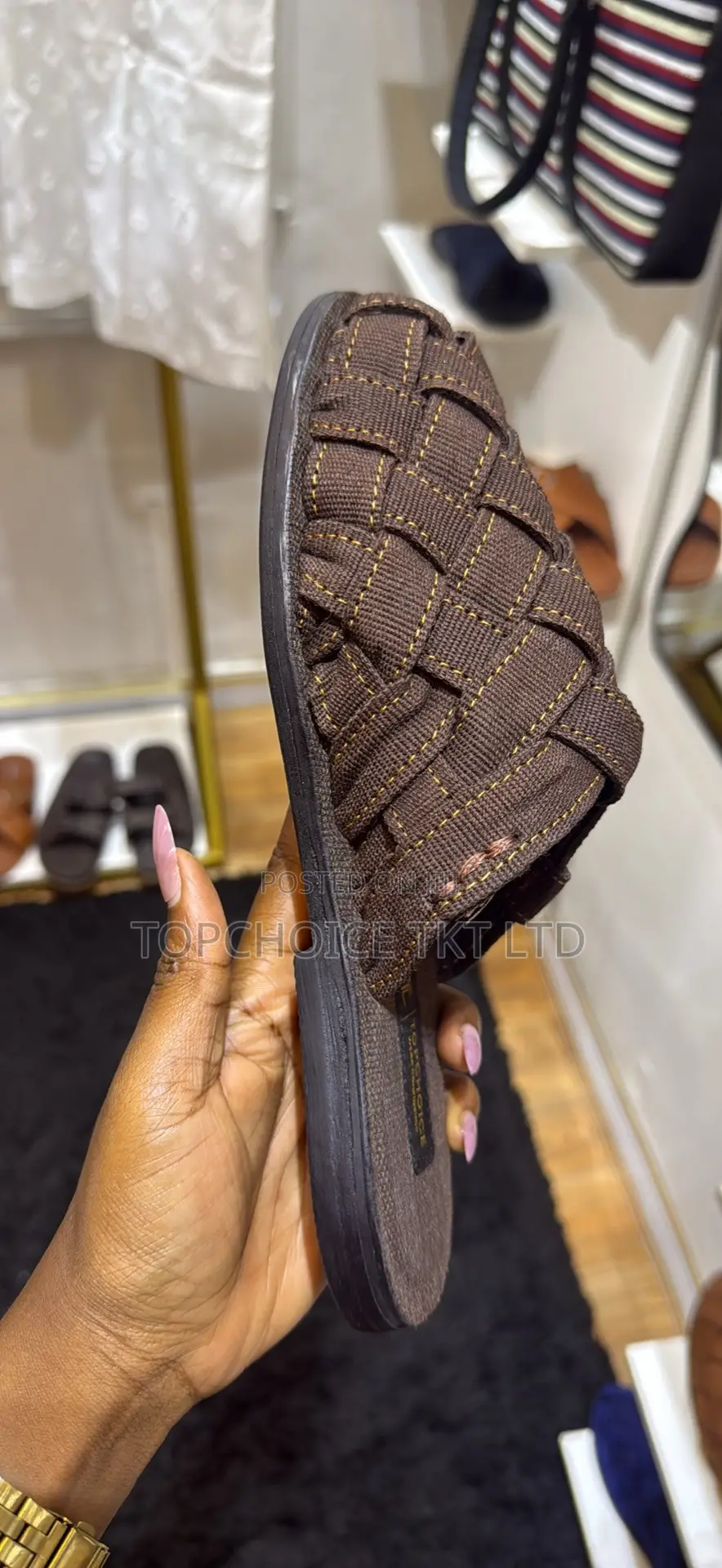 Asa Slides(Aso Oke Slides)