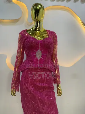 Asoebi Lace Top and Skirt
