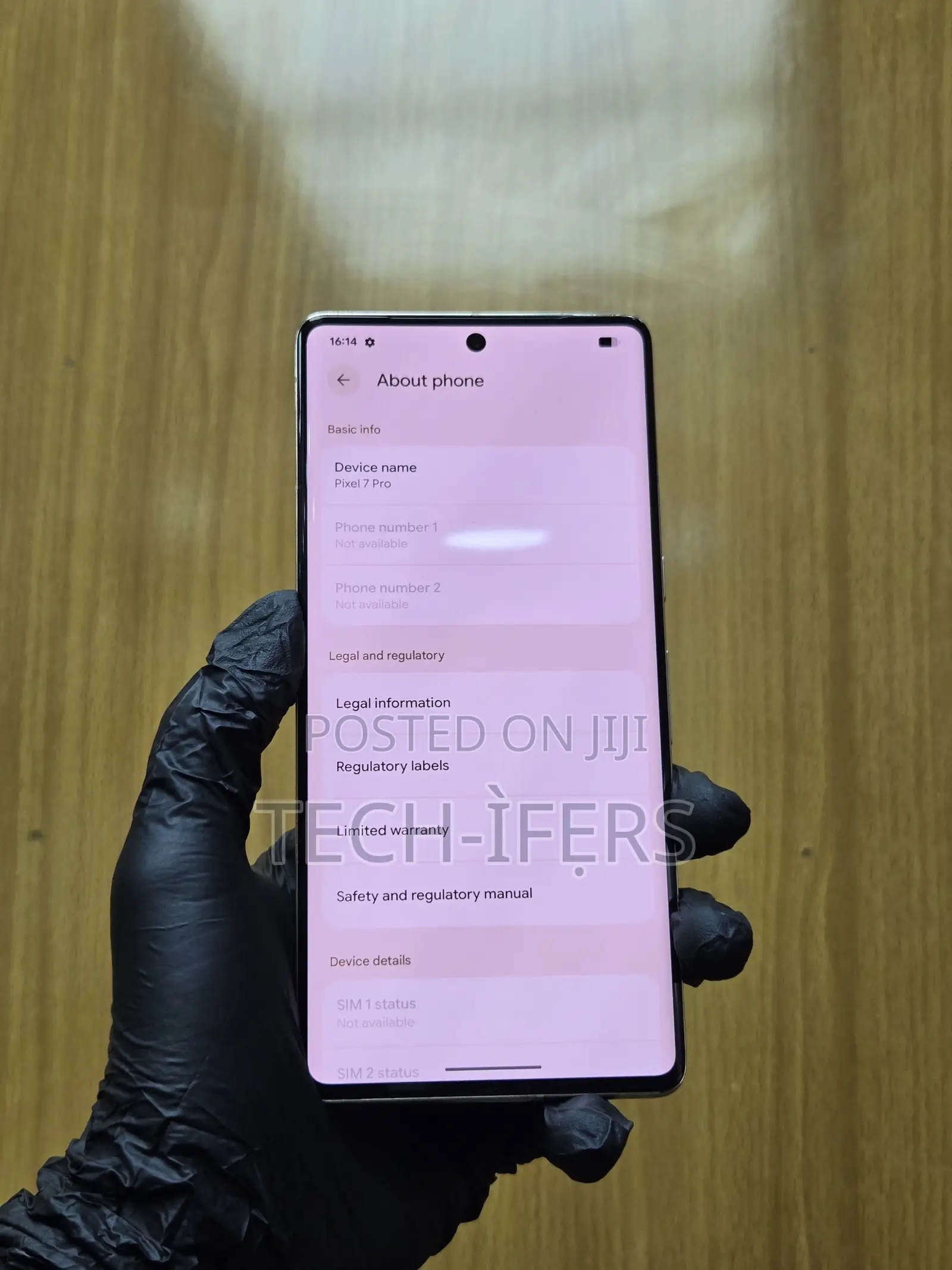 Google Pixel 7 Pro 128 GB Silver
