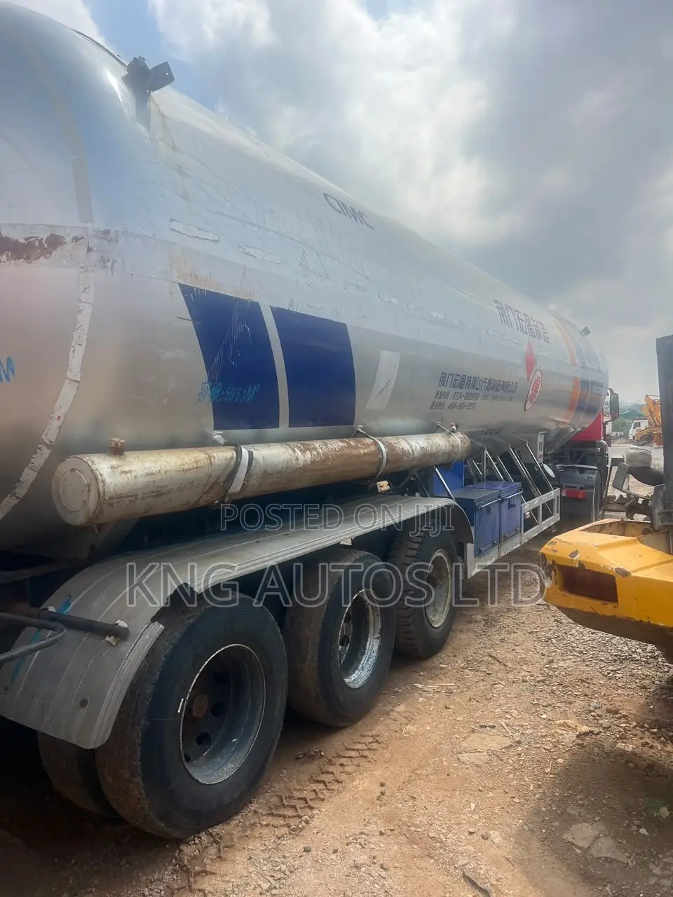 LpG Triple Axle Tank