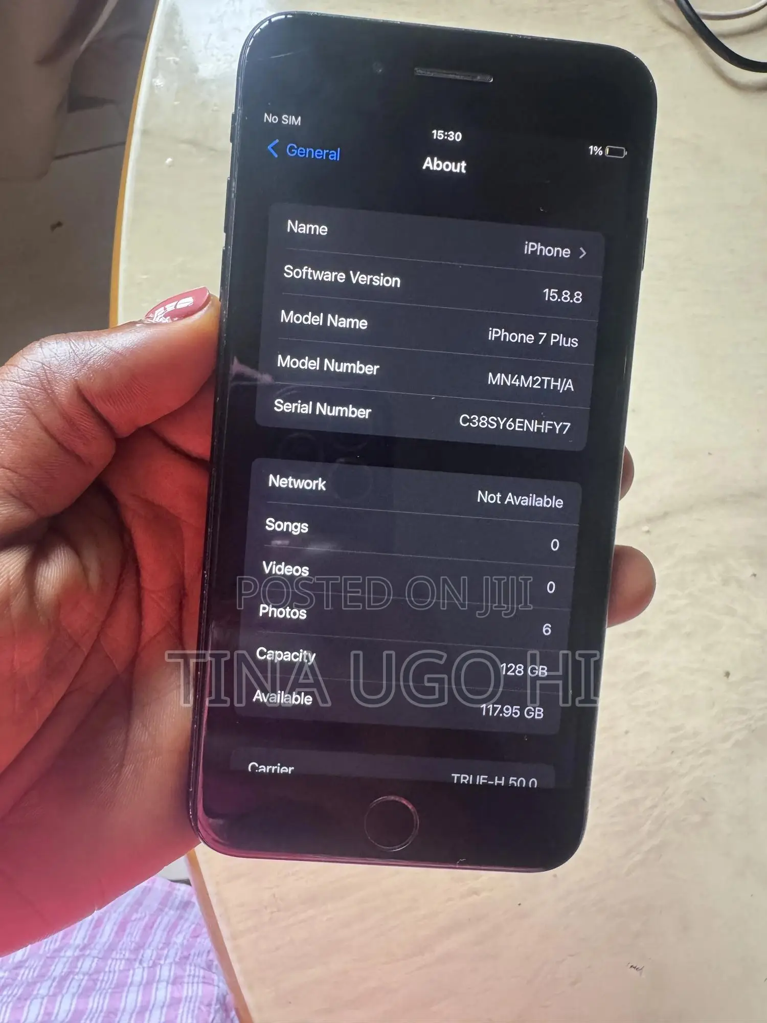 Apple iPhone 7 Plus 128 GB Black