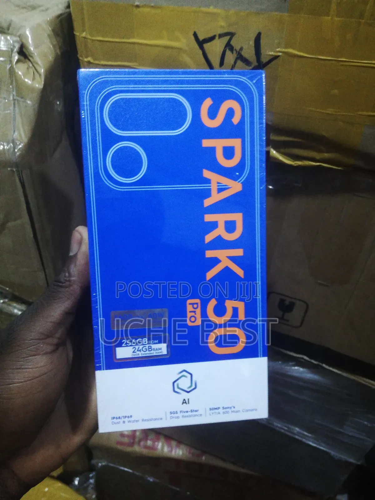 New Tecno Spark 50 128 GB Orange
