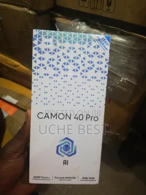 New Tecno Camon 40 256 GB Black