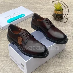 Sharp Men’s Leather Shoe – Big Sole Premium Finish