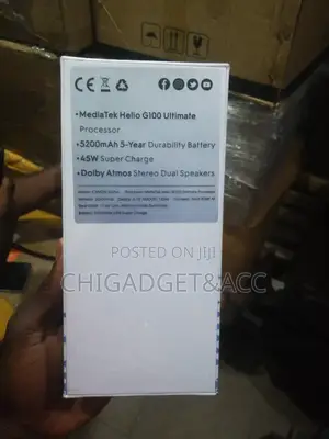 New Tecno Camon 40 256 GB Black