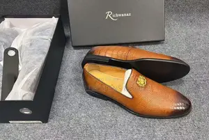 Luxury Richwanaz Men’s Premium Leather Shoes – Fully Boxed