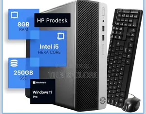 New Desktop Computer HP 400 G7 8GB Intel Core i5 SSD 256GB