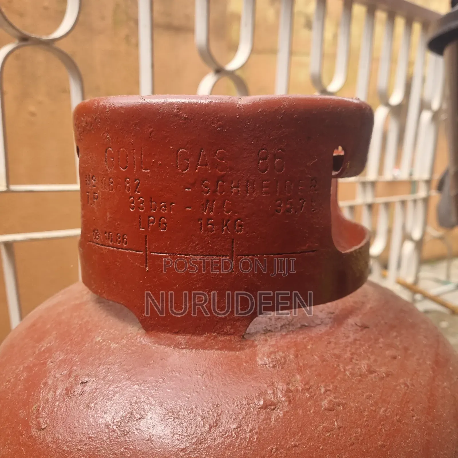 15kg Imported Gas Cylinder