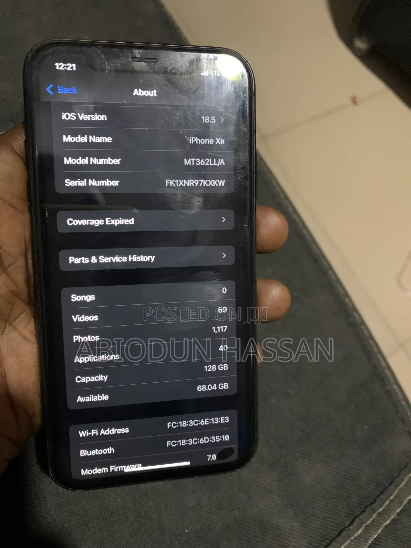 Apple iPhone XR 128 GB Black