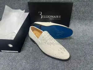 Billionaire Italian Couture Luxury Men’s Patterned Shoes – Fully Boxed