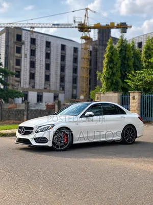 Mercedes-Benz C43 4Matic Sedan AWD (3.0L V6 9AM) 2017 White