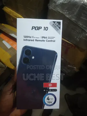 New Tecno Pop 10 128 GB
