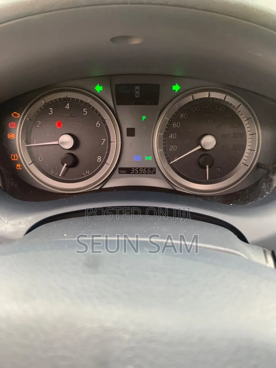 Lexus ES 350 2008 Black