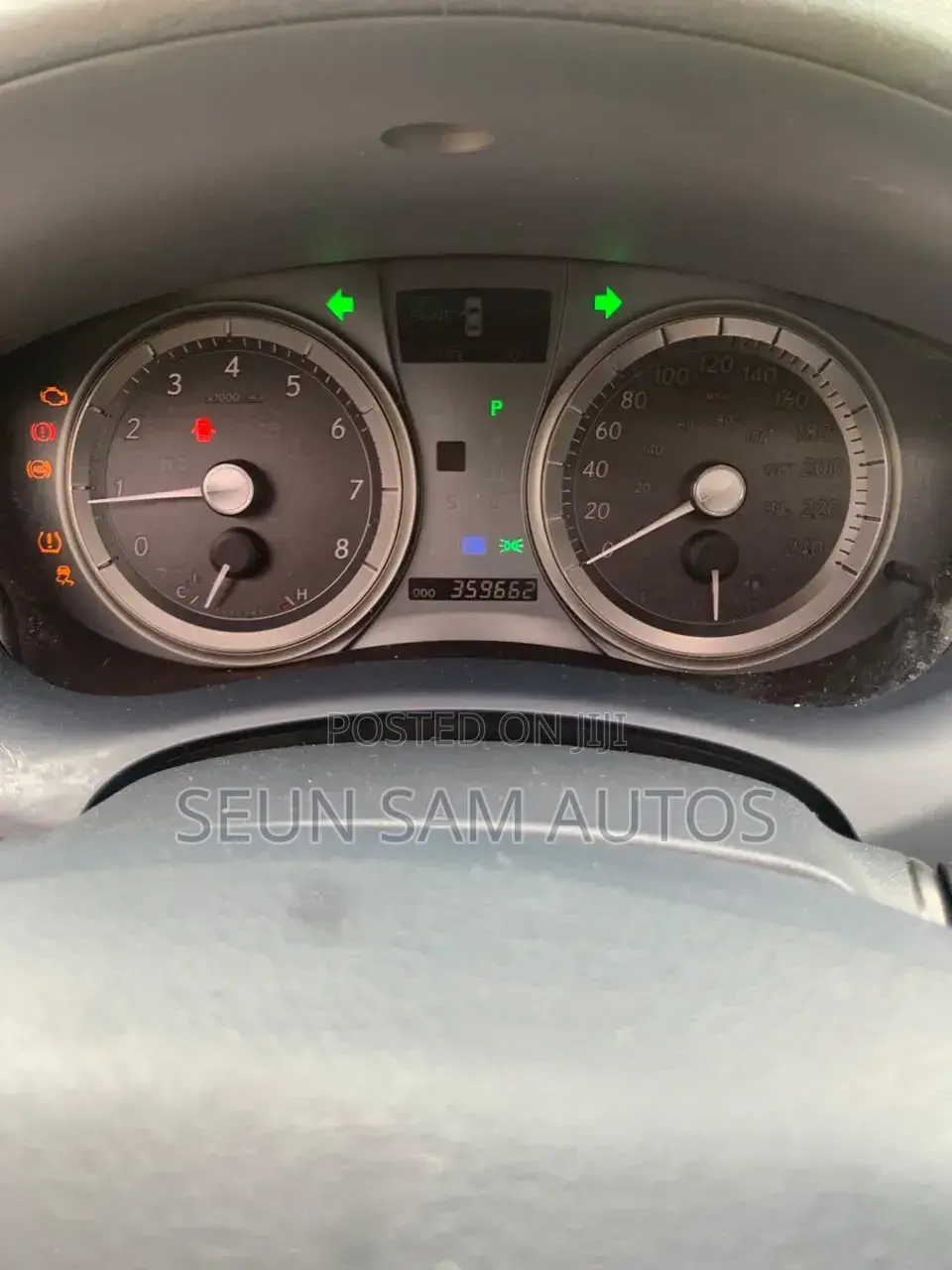 Lexus ES 350 2008 Black