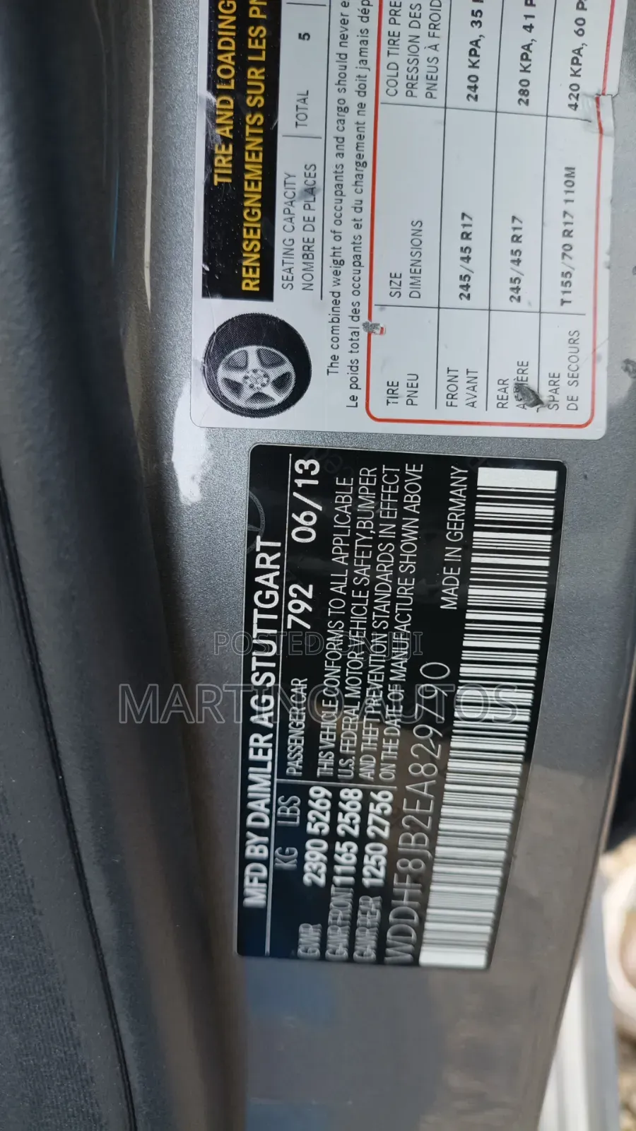 Mercedes-Benz E350 2013 Gray