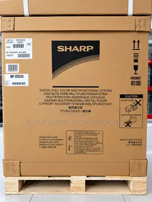 Sharp Bp-22c25 Fullcolour A3 Copier W/Adf Duplex Wired Network