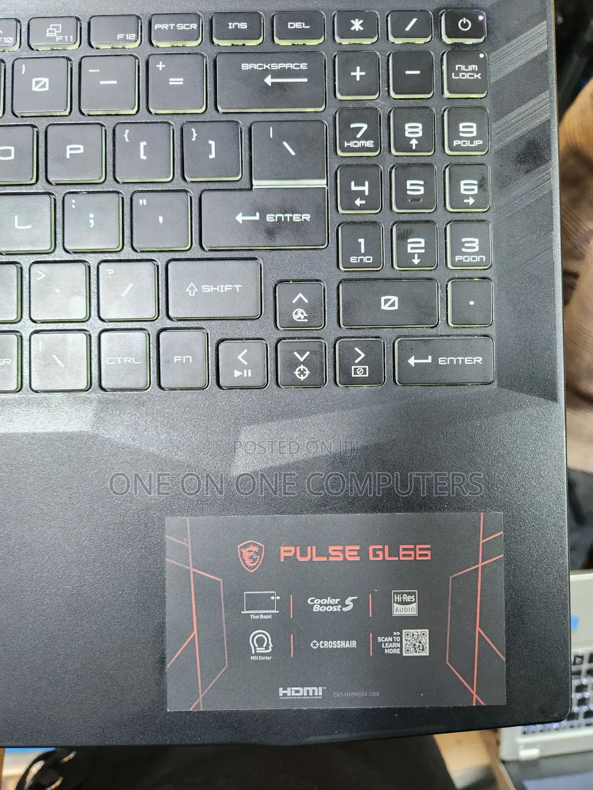Laptop MSI Pulse GL66 16GB Intel Core i7 SSD 1T
