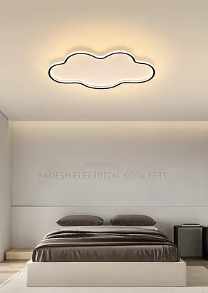 Modern Led Ceiling Lamp Creative White Cloud Bedroom Lighting