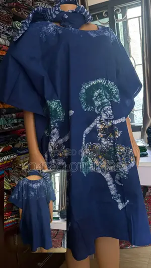 Short Adire Boubou