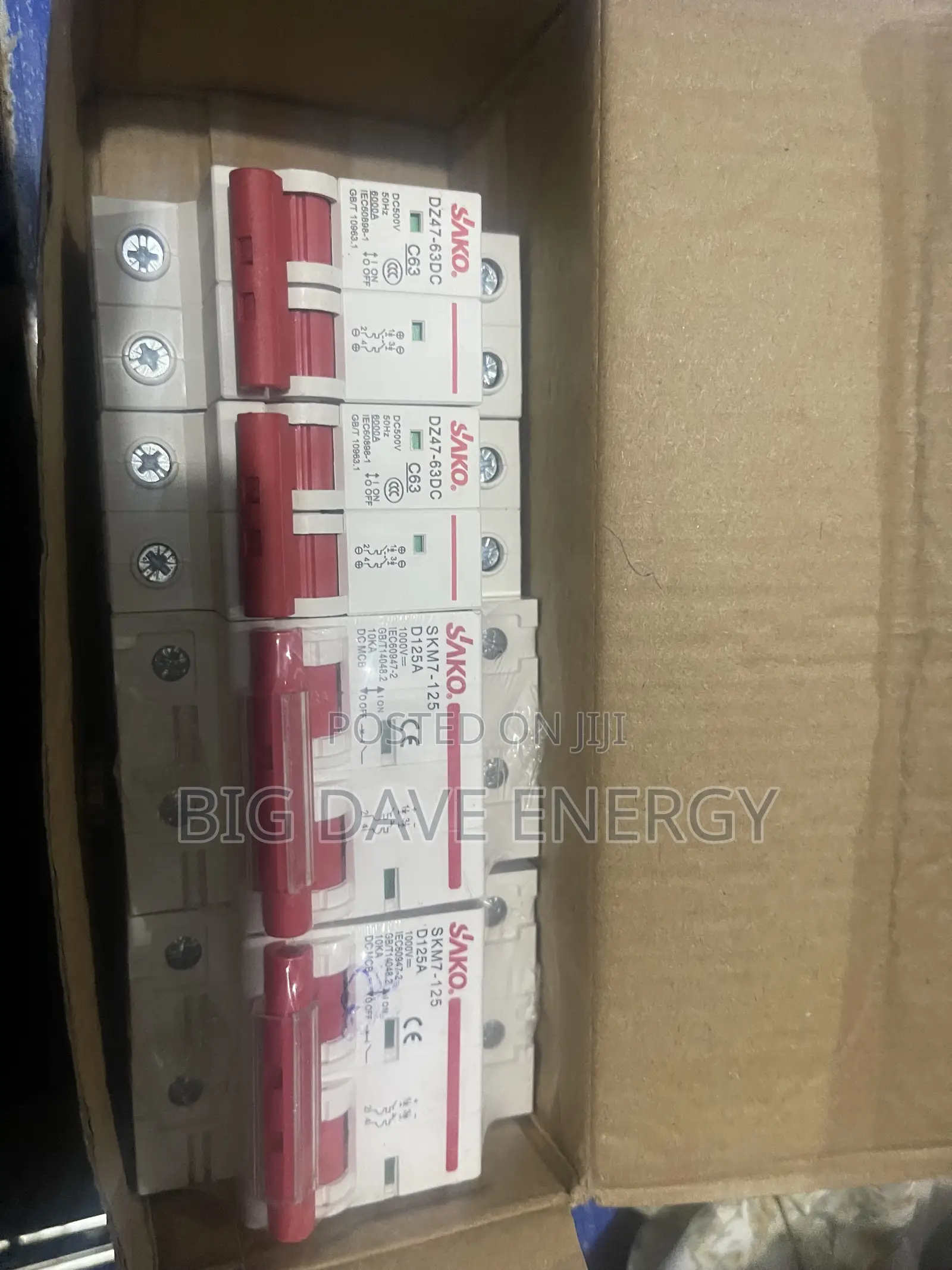 125ah Double Pole Sako Dc Breaker