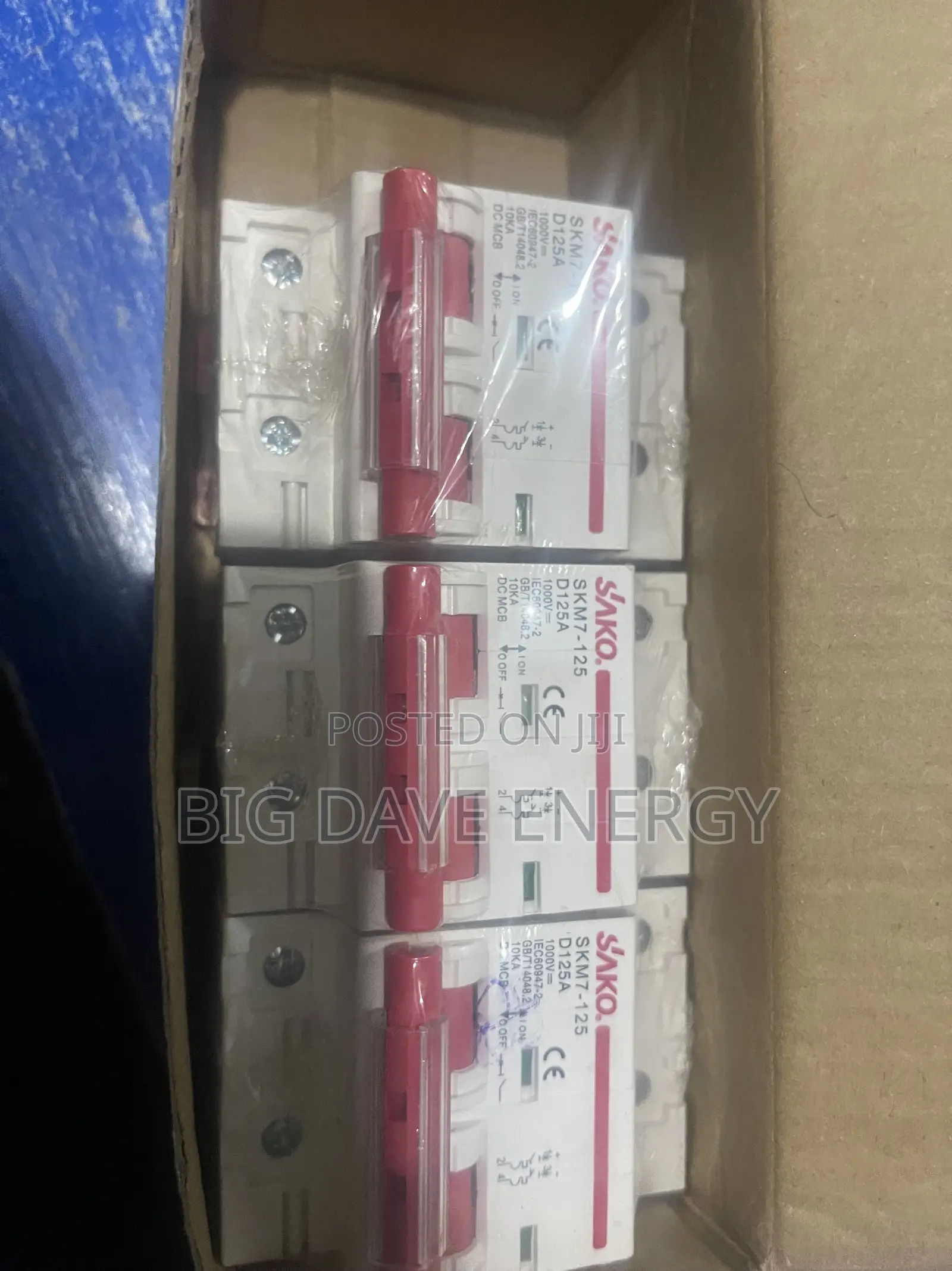 125ah Double Pole Sako Dc Breaker