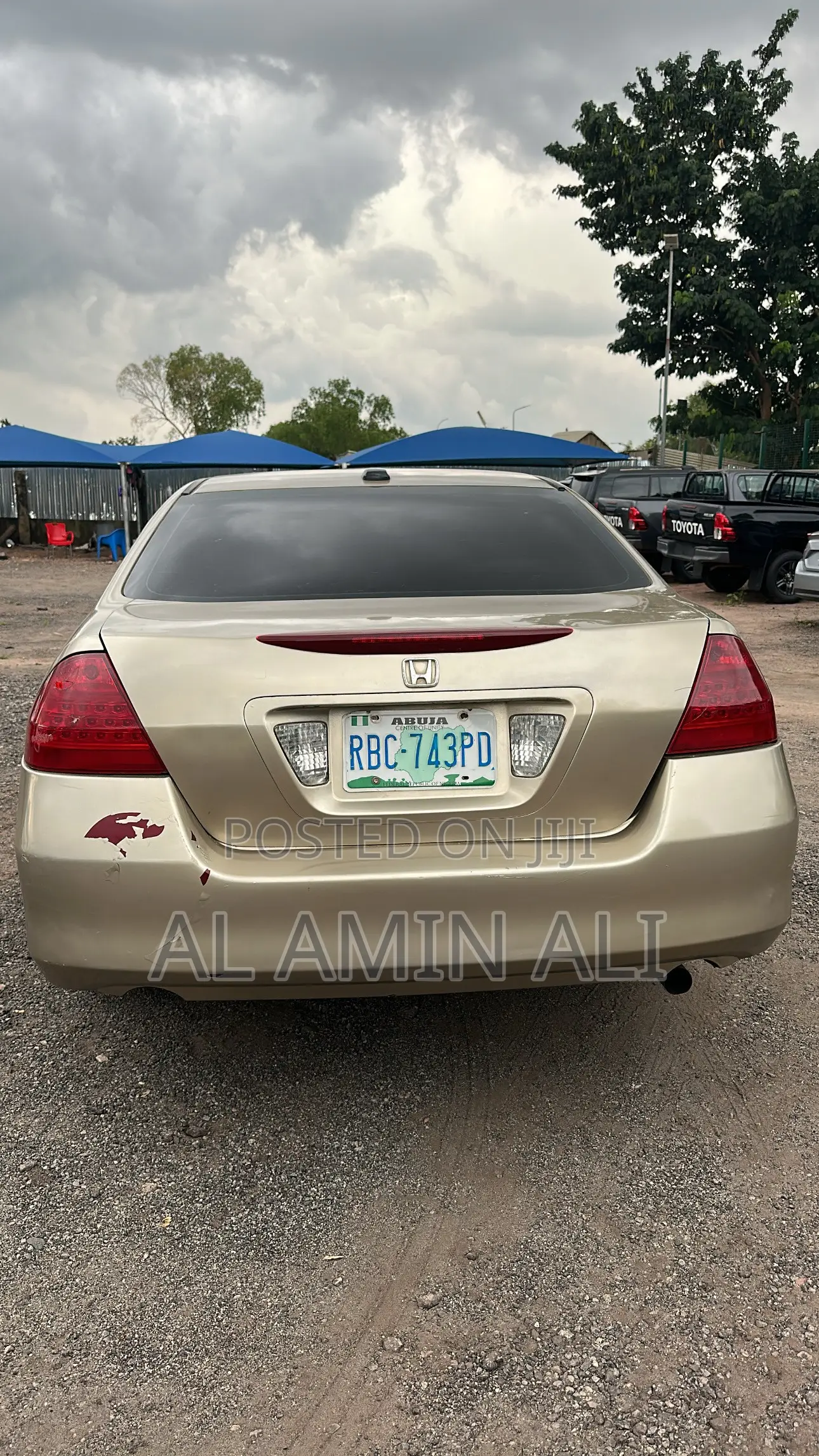 Honda Accord Automatic 2004 Gold