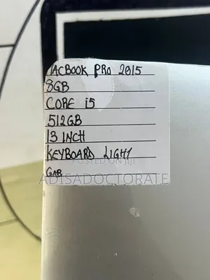 Laptop Apple MacBook Pro 2015 8GB Intel Core i5 SSD 512GB