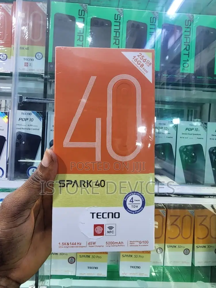 Tecno Spark 40 256 GB Black