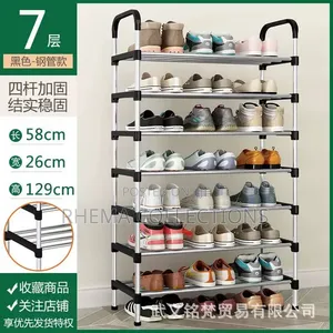 Multi-Tier Shoe Rack With Side Handrails – Heavy Duty Space Saving