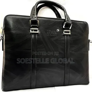Mb Pattern Leather Bag for Men