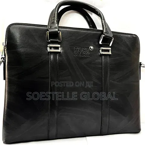 Mb Pattern Leather Bag for Men