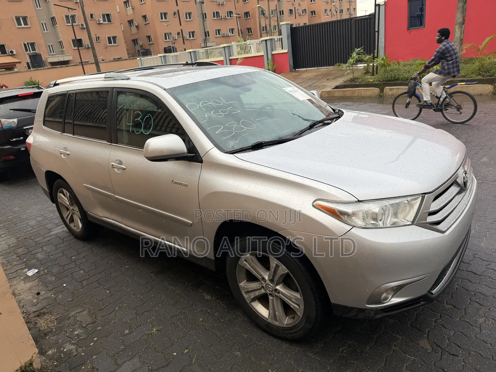 Toyota Highlander Limited 2011 Silver