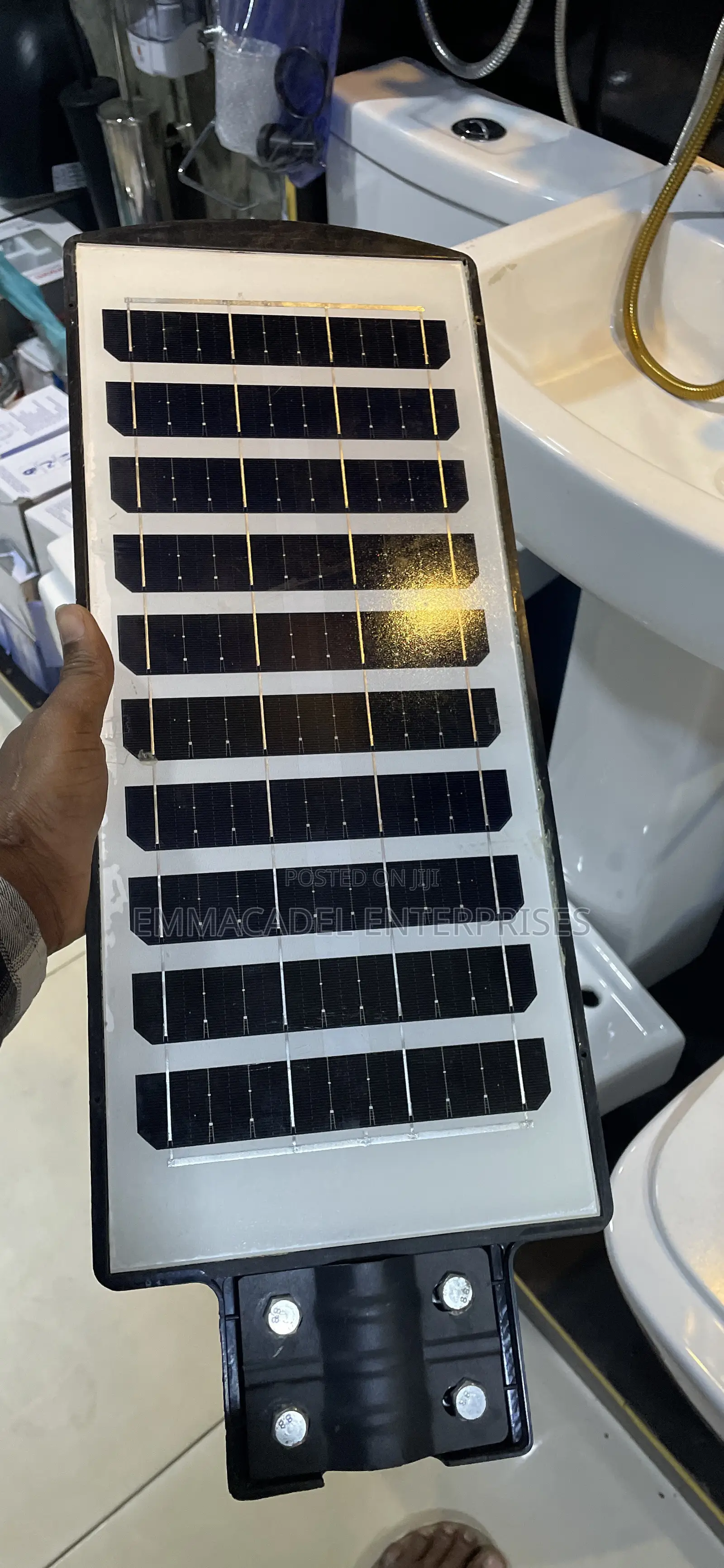 300watts of Solar Sensor Street Lights